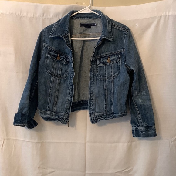 Ralph Lauren Slightly Cropped Denim Jacket
